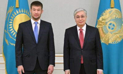 Шавкат Рахмонов и Президент РК