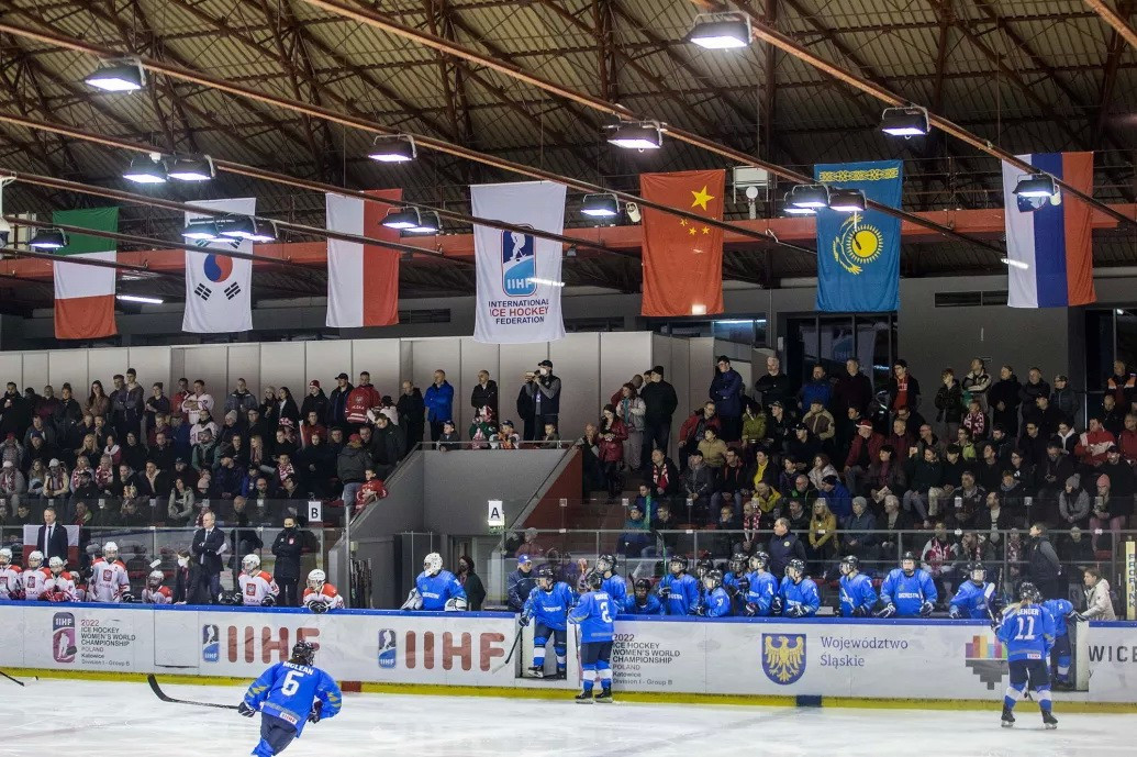 Сборная Казахстана по хоккею в матче